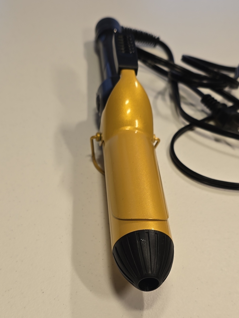 2" Gold Curling Iron Hair Styling Tool - Red By Kiss